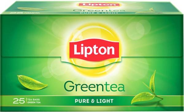 Lipton Pure &amp; Light Green Tea Bags Box