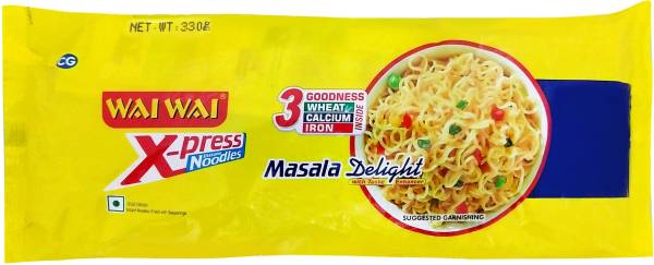 Wai Wai Masala Delight Instant Noodles Vegetarian