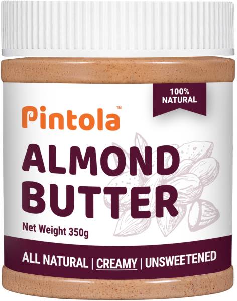 Pintola All Natural Almond Butter Creamy (Unsweetened) 350 g
