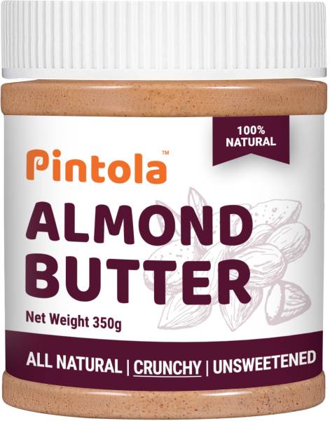 Pintola All Natural Almond Butter (Crunchy) 350 g