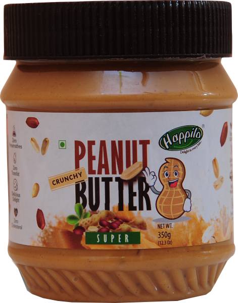 Happilo Super Crunchy Peanut Butter 350 g