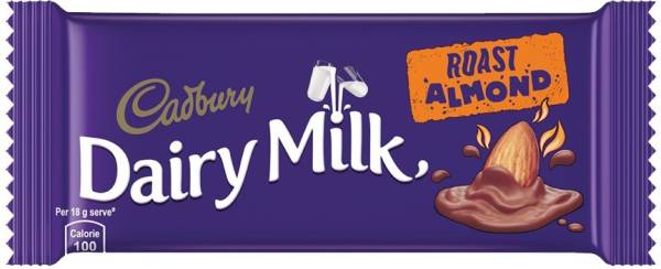 Cadbury Dairy Milk Roast Almond Chocolate Bars