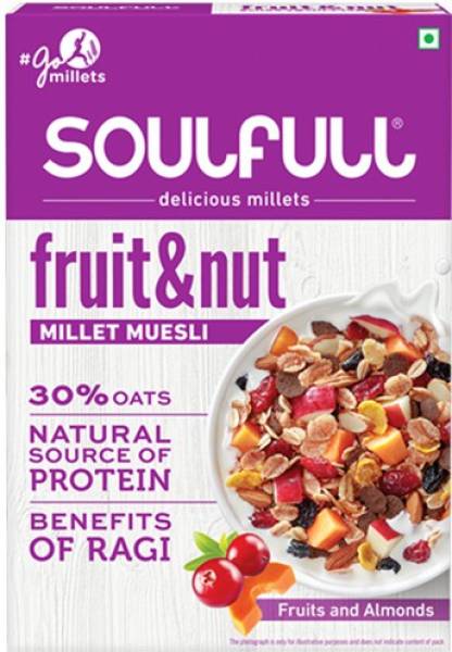 Soulfull Millet Muesli Fruity With Almonds