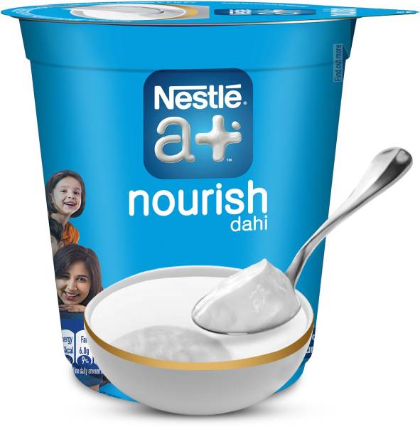 Nestle a+ Nourish Dahi Plain Curd