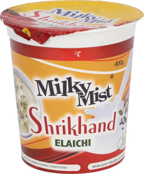 Milky Mist Shrikhand Elaichi Flavored Curd Elaichi