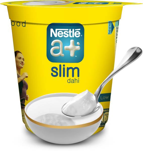 Nestle a+ Slim Dahi Plain Curd