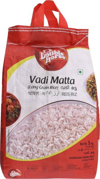 Double Horse Vadi Matta Brown Jyothi Rice (Long Grain, Boiled)