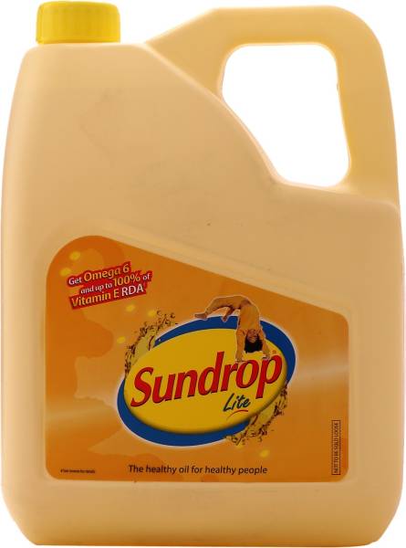 Sundrop Lite Refined Blended Oil Can