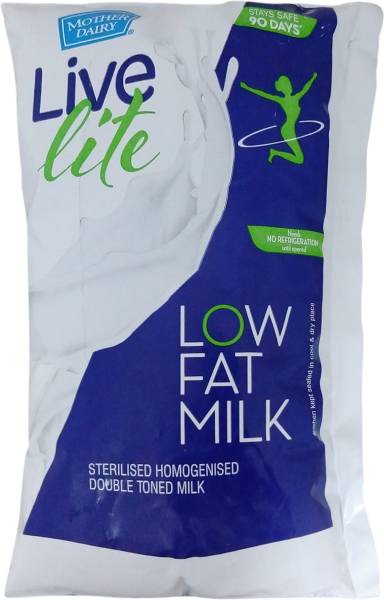 Mother Dairy Live Lite Low Fat Milk