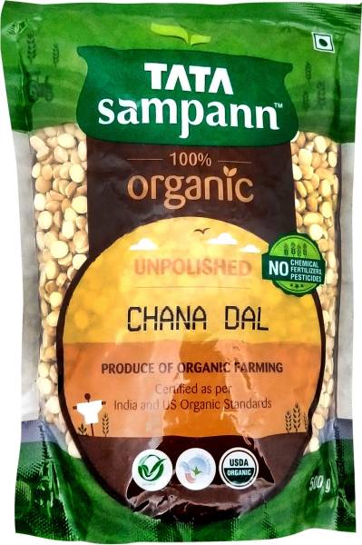 Tata Sampann Organic Yellow Chana (Split)