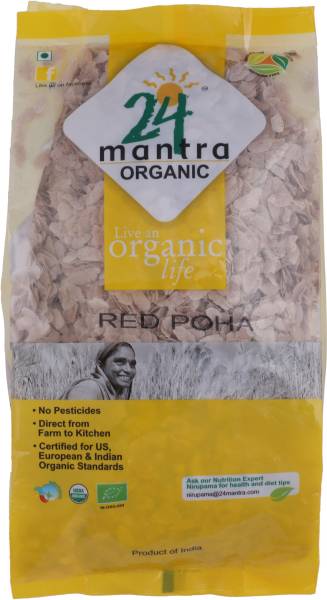 24 Mantra Organic Red Poha