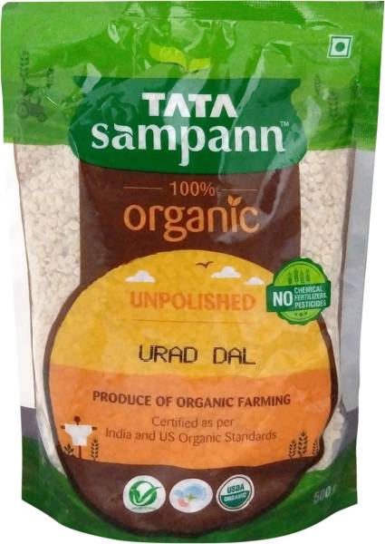 Tata Sampann Organic Unpolished Urad Dal (Split)