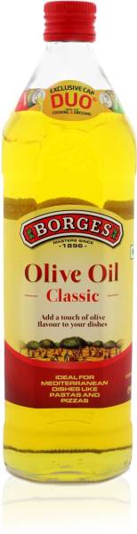 Borges Classic Olive Oil Glass Bottle