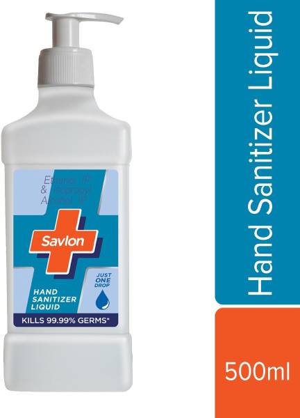 Savlon Hand Liquid Hand Sanitizer Pump Dispenser