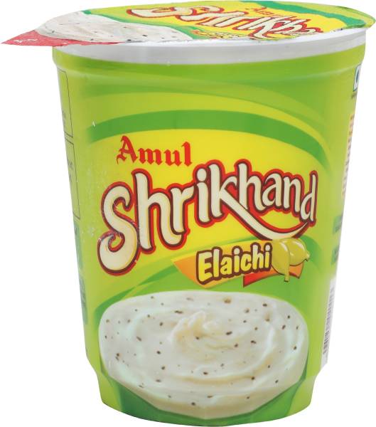 Amul Shrikhand Elaichi Flavored Curd Elaichi