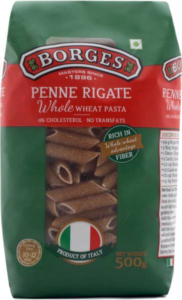 Borges Whole Wheat Penne Rigate Pasta