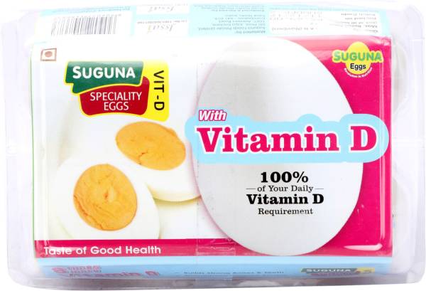 Suguna Vitamin D Speciality Hen White Eggs