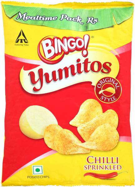 Bingo Yumitos Chilli Sprinkled Chips