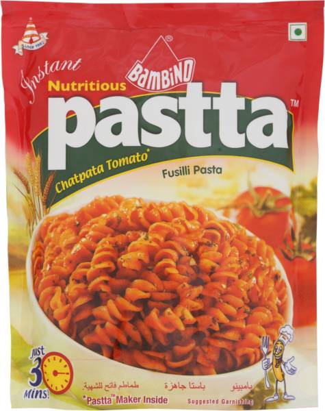 Bambino Pastta Instant Chatpata Tomato Pasta