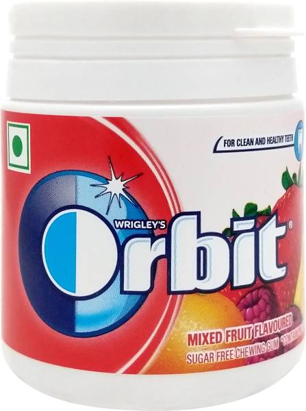 Orbit Sugar Free Mixed Fruit Chewing Gum