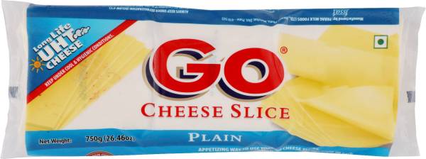 Go Plain Processed cheese Slices