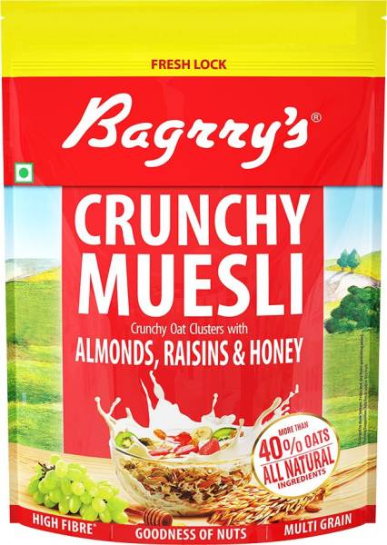 Bagrry's Crunchy Muesli with Almonds, Raisins and Honey