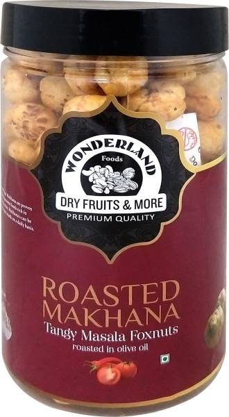 Wonderland Foods Roasted Makhana Tangy Masala Foxnuts