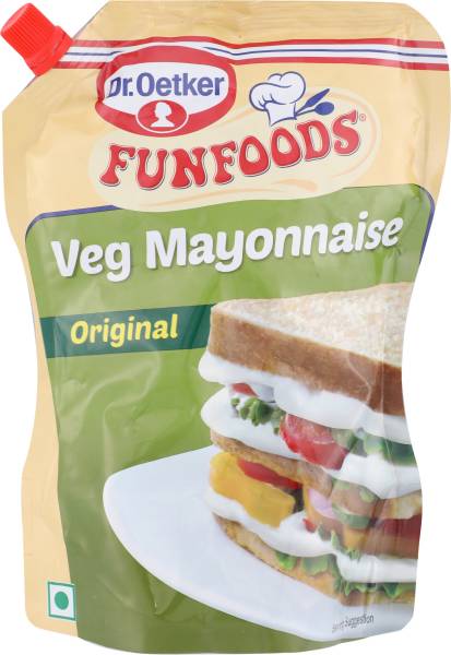 Fun Foods Mayonnaise Veg 875 g