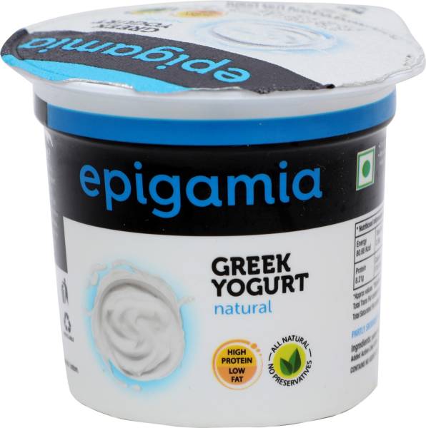 Epigamia Greek Natural Plain Yogurt Natural