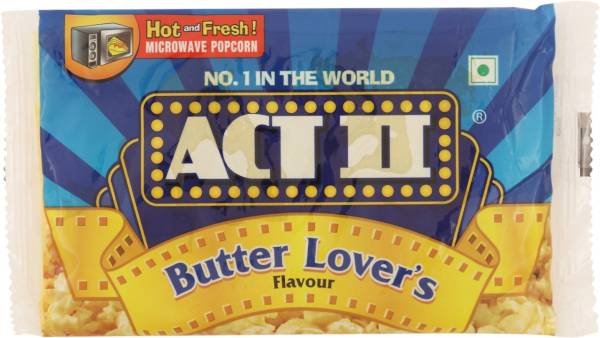 ACT II Hot &amp; Fresh Microwave Butter Lovers Popcorn