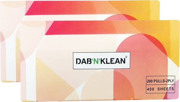 Dab N Klean Facial Tissues