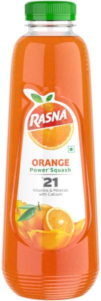 Rasna Fruit Plus 21 Orange Power Squash