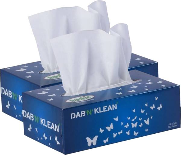 Dab N Klean Hankie-2ply