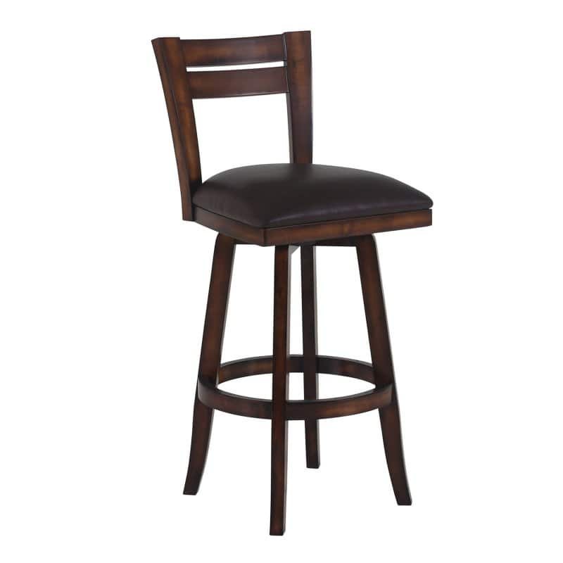 Armen Living Bristol 30 in. Swivel Bar Stool