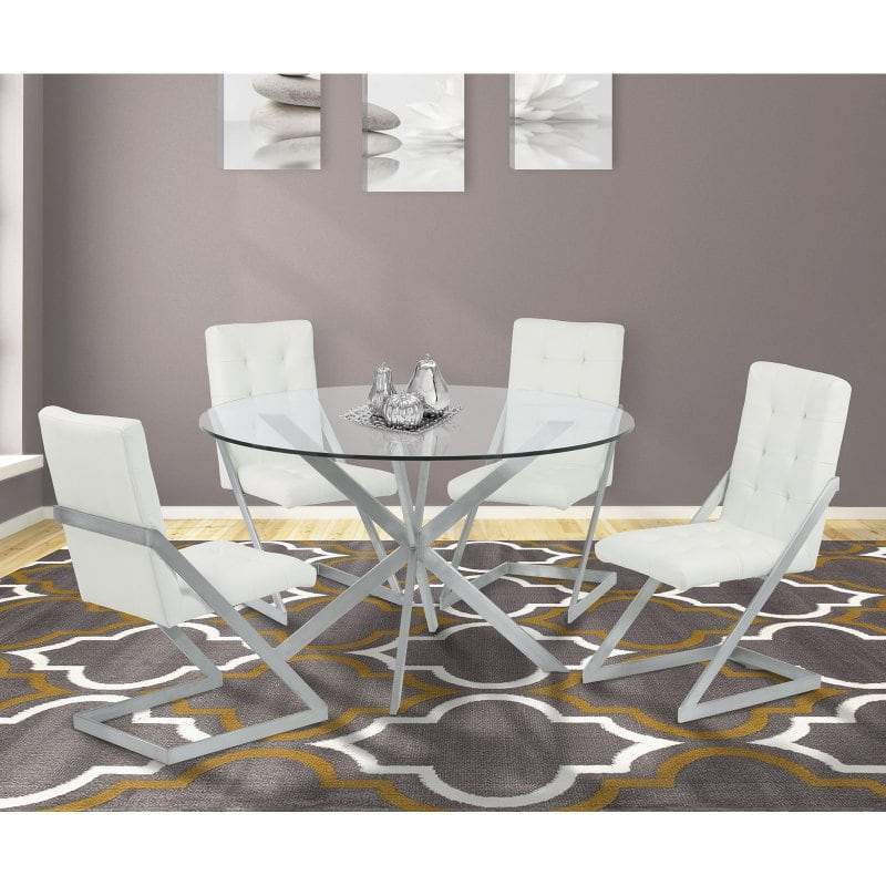 Armen Living Mystere Round Dining Table