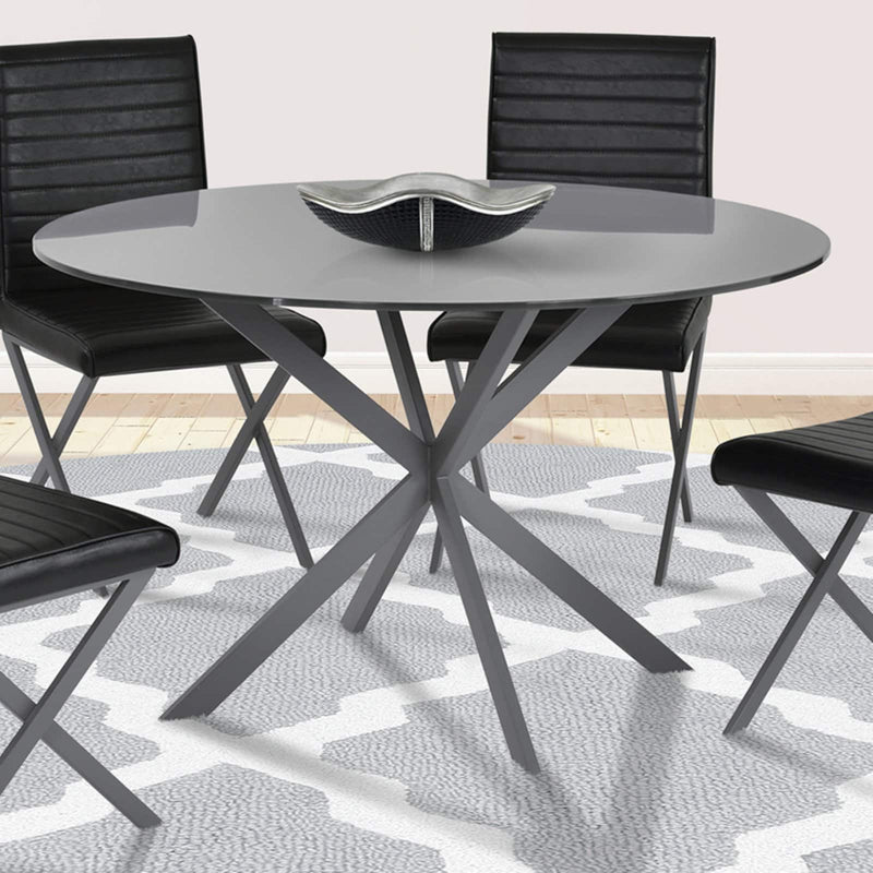 Armen Living Mystere 48 in. Round Dining Table