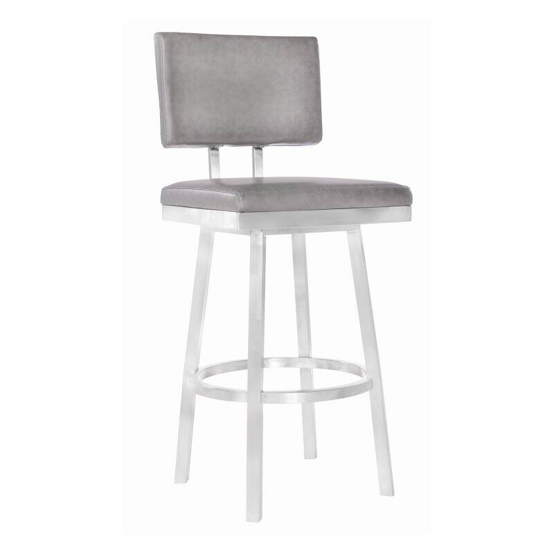 Home Chic Staley 26 in. Armless Swivel Counter Stool