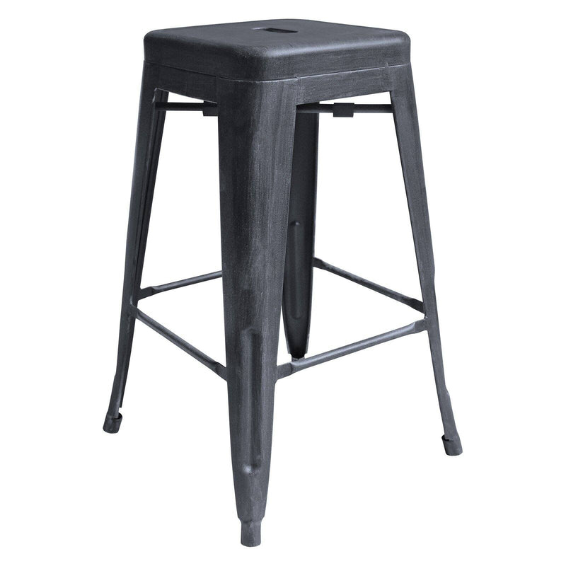 Home Chic Deion Industrial 26 in. Counter Stool