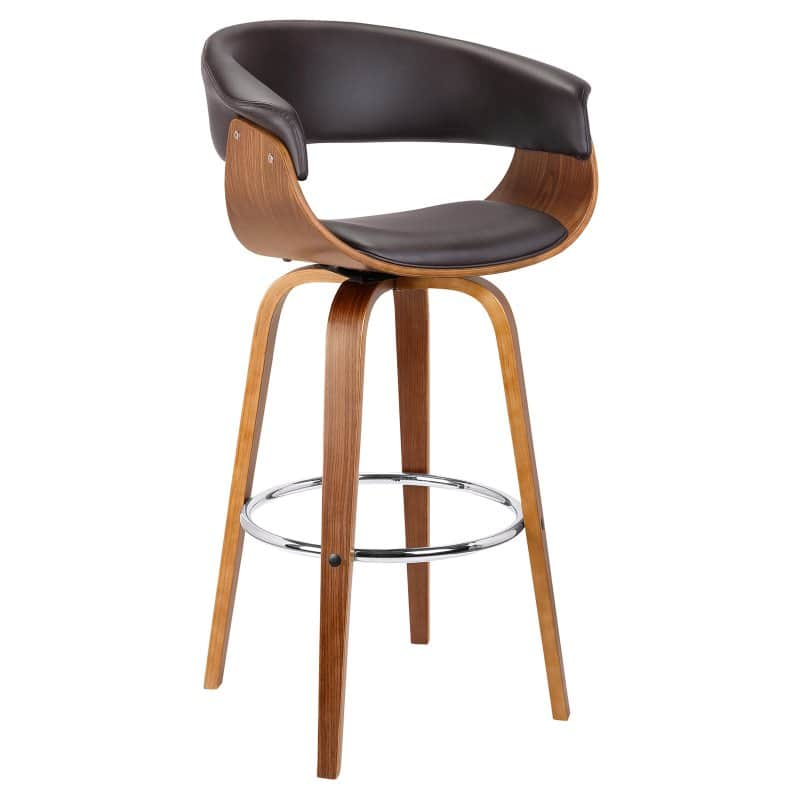 Home Chic Ramsey 27 in. Swivel Counter Height Stool