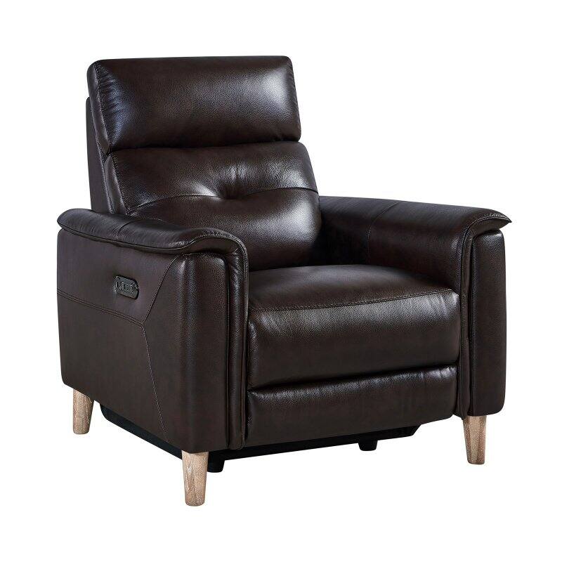 Armen Living Bynes Power Recliner with USB Port