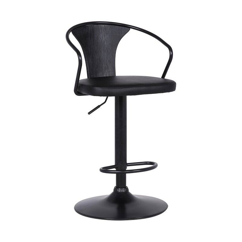 Armen Living Eagle Adjustable Swivel Bar Stool