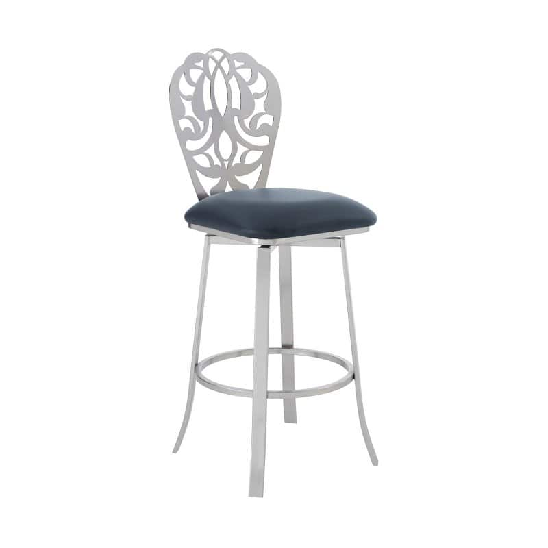 Armen Living Cherie 30 in. Swivel Bar Stool