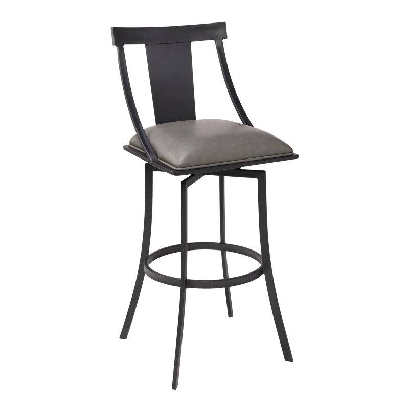 Armen Living Brisbane 30 in. Swivel Bar Stool