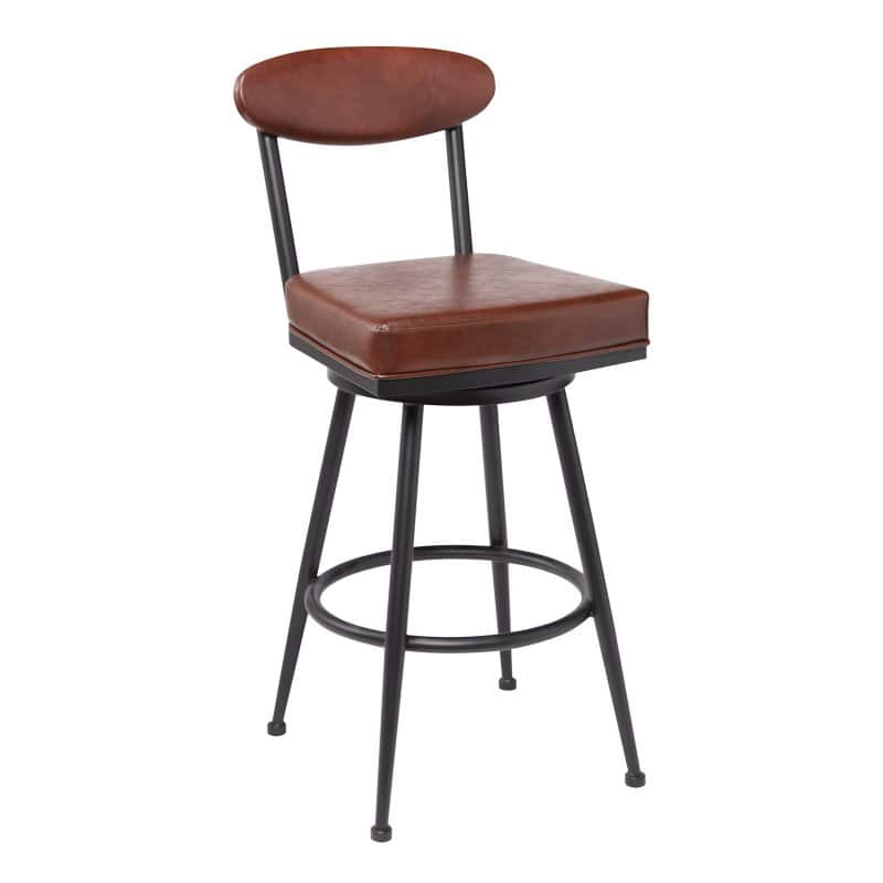 Armen Living Denver 30 in. Swivel Bar Stool