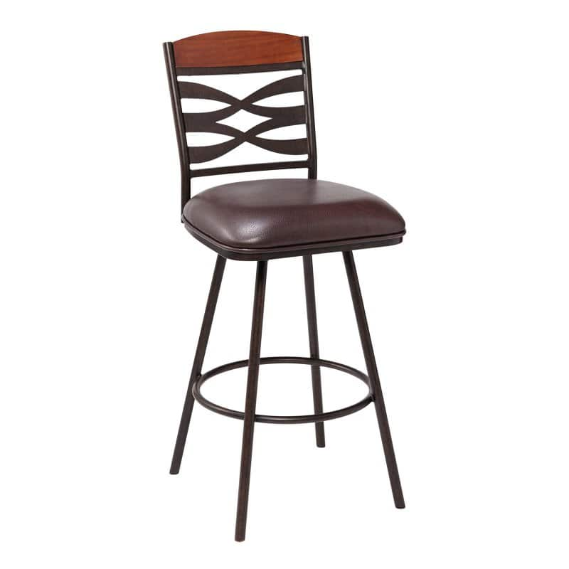 Armen Living Arden 26 in. Swivel Counter Stool