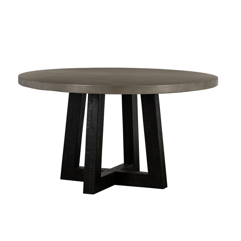 Armen Living Manchester Modern Round Dining Table