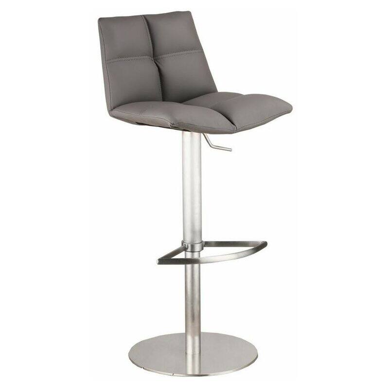 Armen Living Roma Adjustable Bar Stool