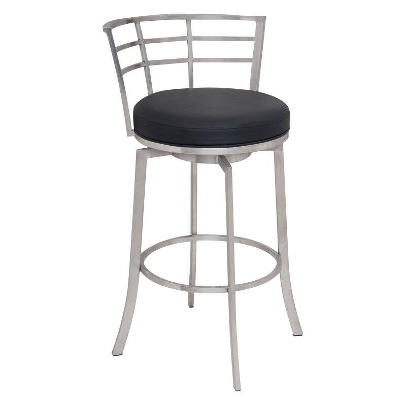 Armen Living Viper 30 in. Swivel Bar Stool