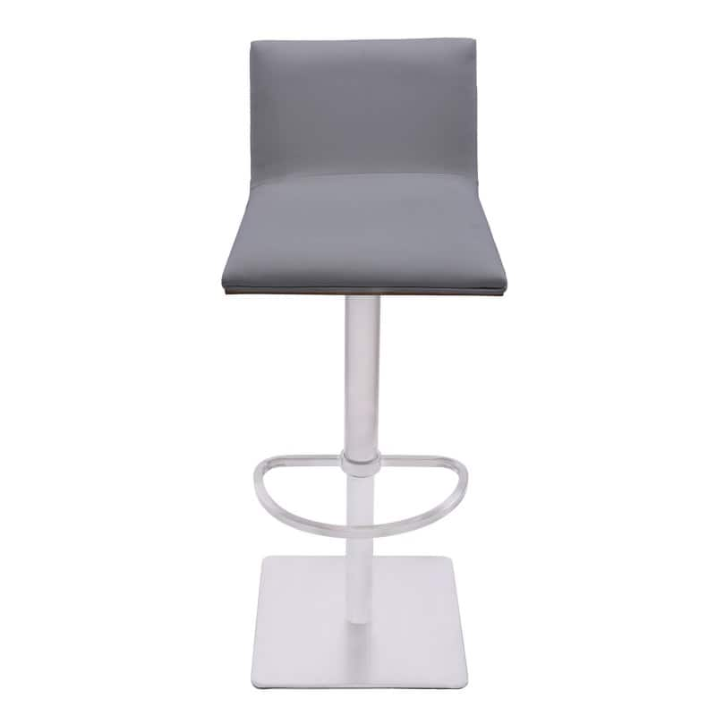 Armen Living Crystal Adjustable Swivel Bar Stool