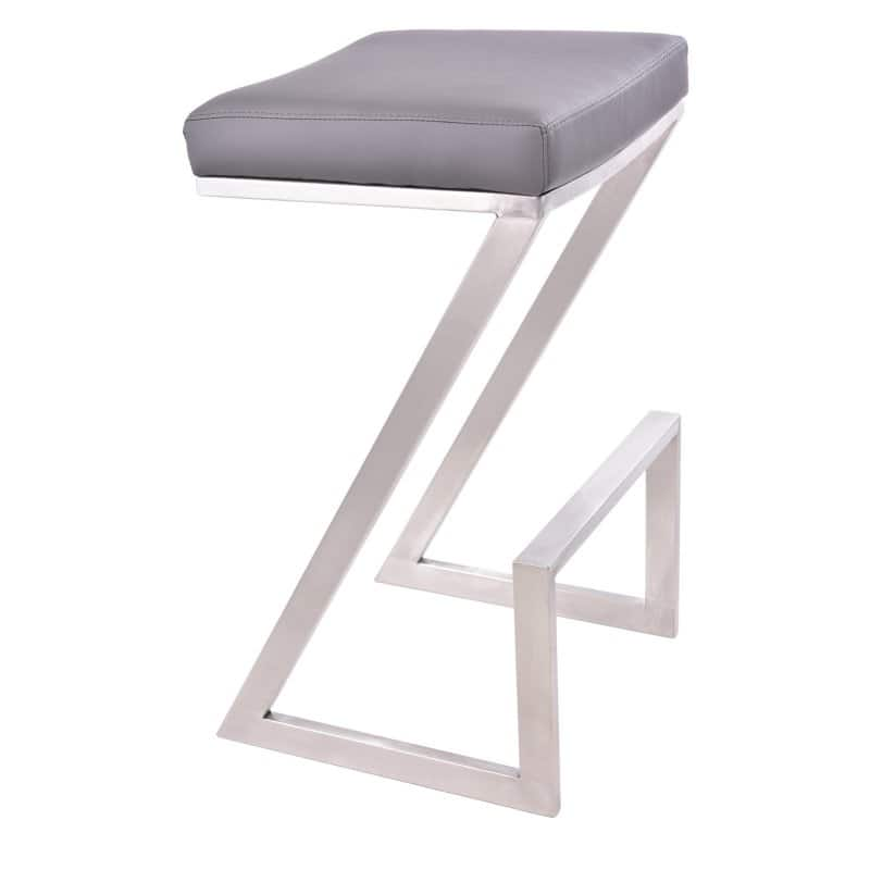 Armen Living Atlantis 26 in. Backless Counter Stool